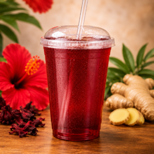 Sorrel with ginger